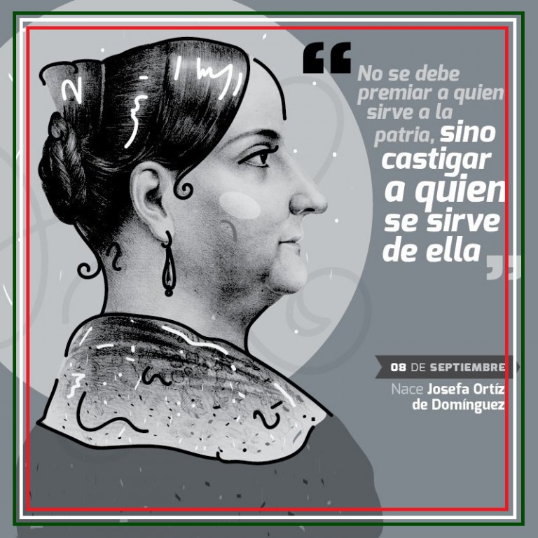 Un día como hoy nace la madre de la patria: Doña Josefa Ortíz de Domínguez  - Revista Fusión Q